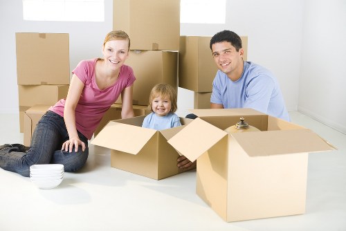 Local removals team helping with a move in Kennington