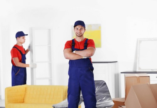 Local man with van helping with a home move in Kennington