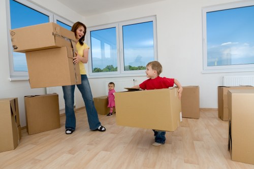 Local removal van near Kennington handling household and business relocations